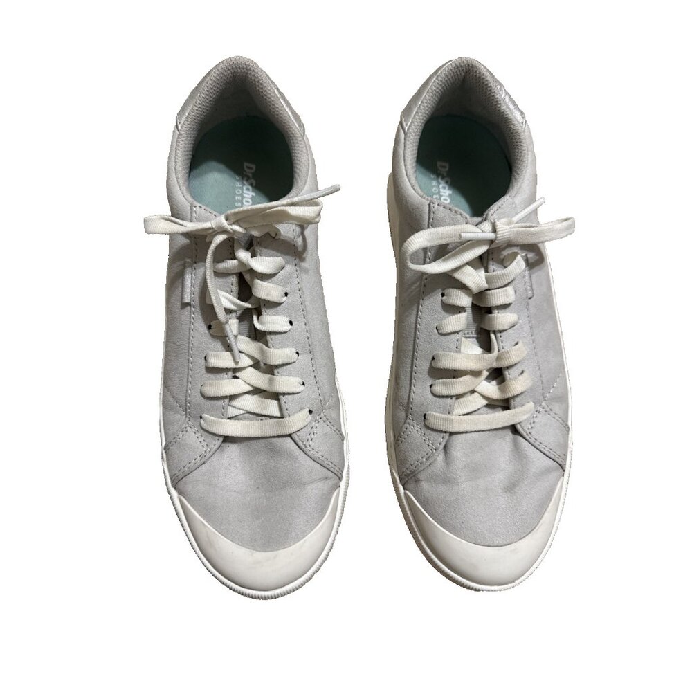 Dr Scholl's Gray Time Off Platform Sneakers Size 9.5